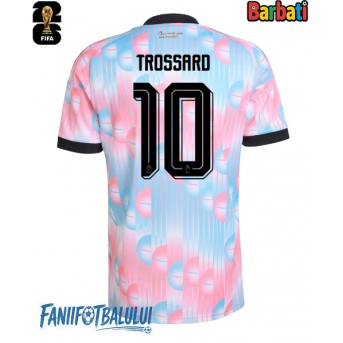 Belgia Leandro Trossard #10 Tricou Fotbal Replică Mondial 2026 Barbati Deplasare